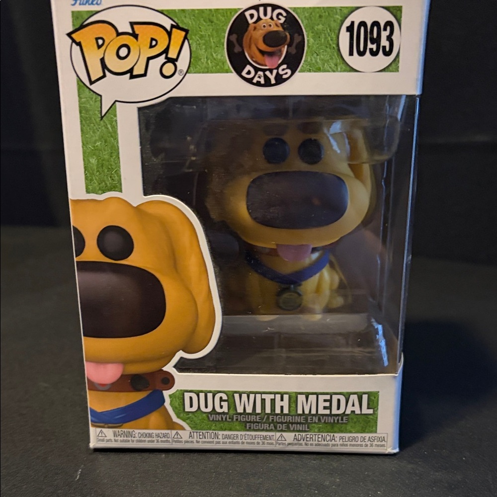 Funko Pop Dug with Medal - Yellow and Black